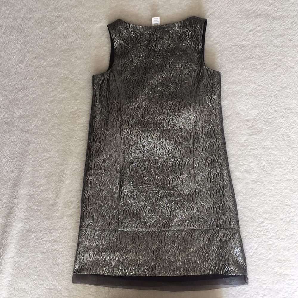 Necessary Objects Silver And Black Shift Dress - image 2